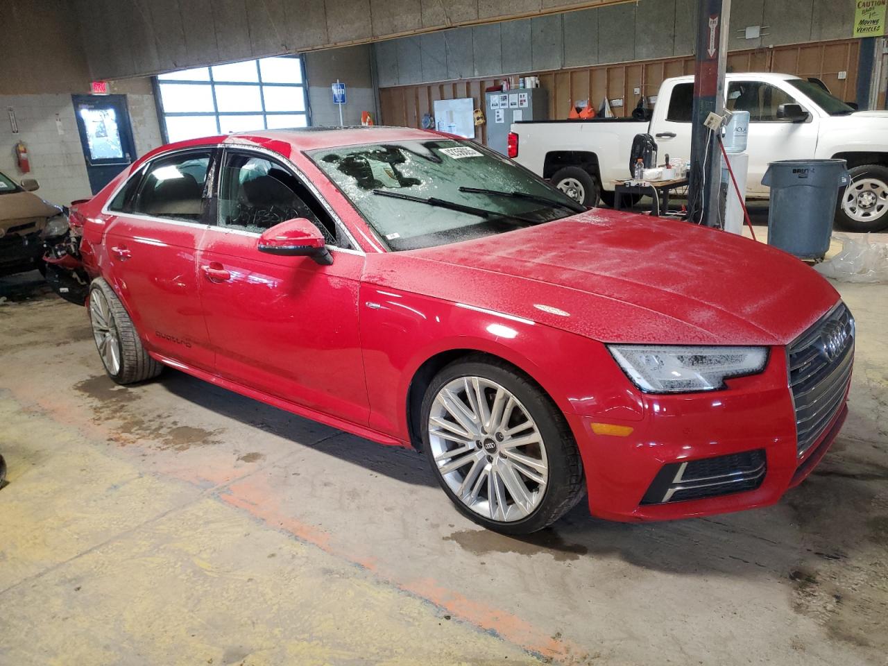 2017 Audi A4 VIN WAUENAF42HN064530 Copart auction photo, rear end / minor dent/scratches damage thumbnail 4