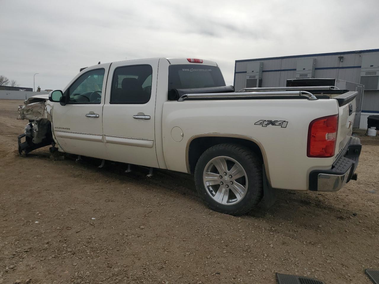 2013 Chevrolet Silverado VIN 3GCPKTE77DG351568 Copart auction photo, front end / side damage thumbnail 2