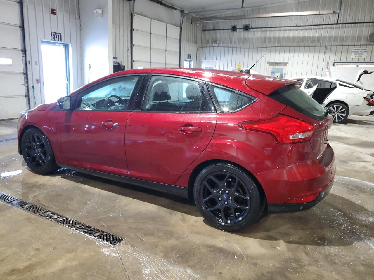 2016 Ford Focus VIN 1FADP3K20GL330569 Copart auction photo, side / rear end damage thumbnail 2