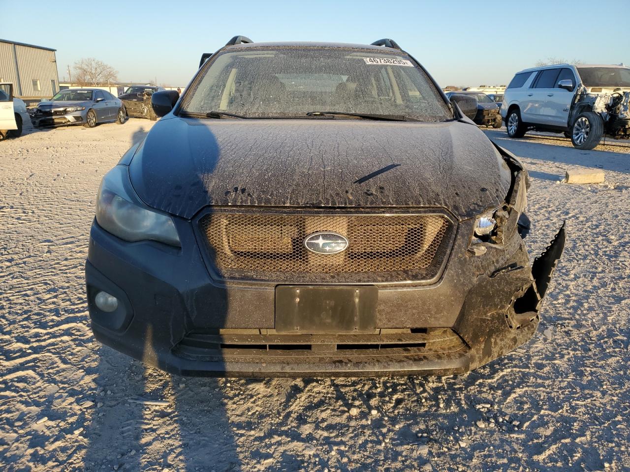 2012 Subaru Impreza VIN JF1GPAR66CH234422 Copart auction photo, front end / side damage thumbnail 5