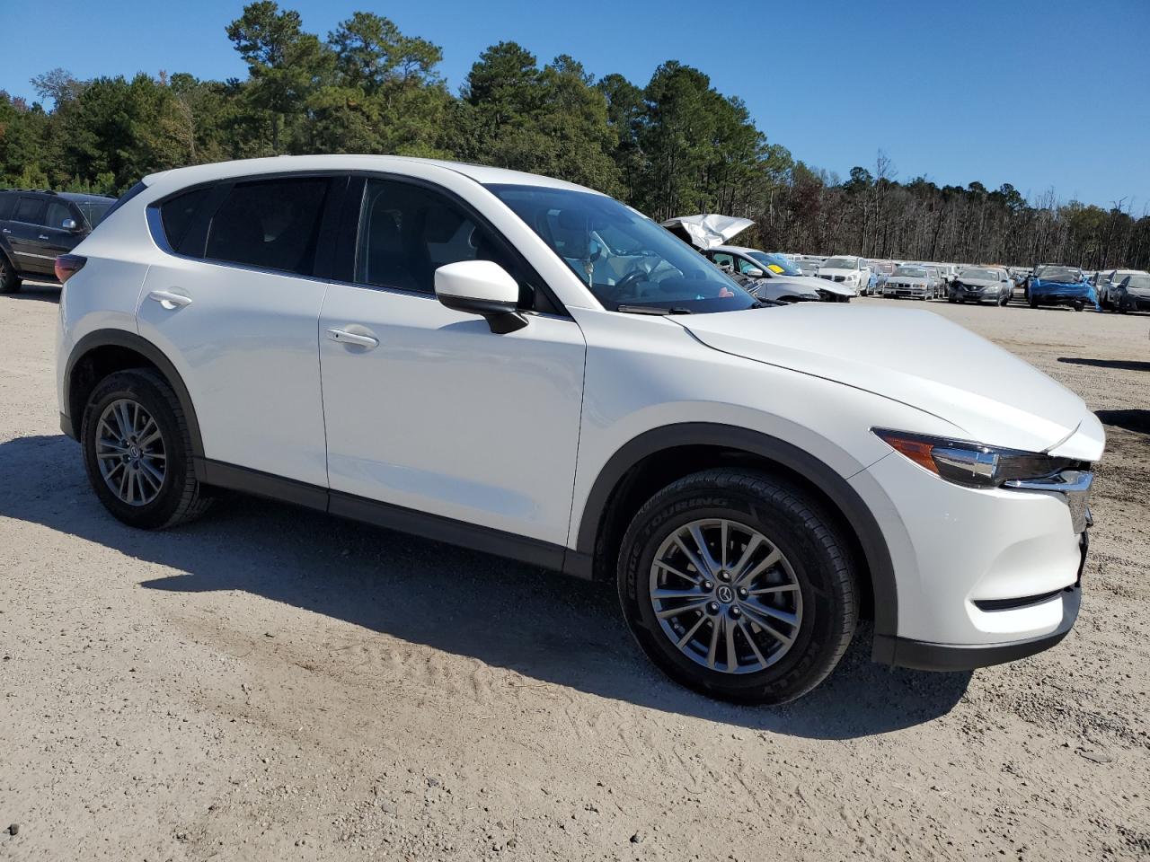 2020 Mazda CX-5 VIN JM3KFBCMXL0746632 Copart auction photo, front end damage thumbnail 4