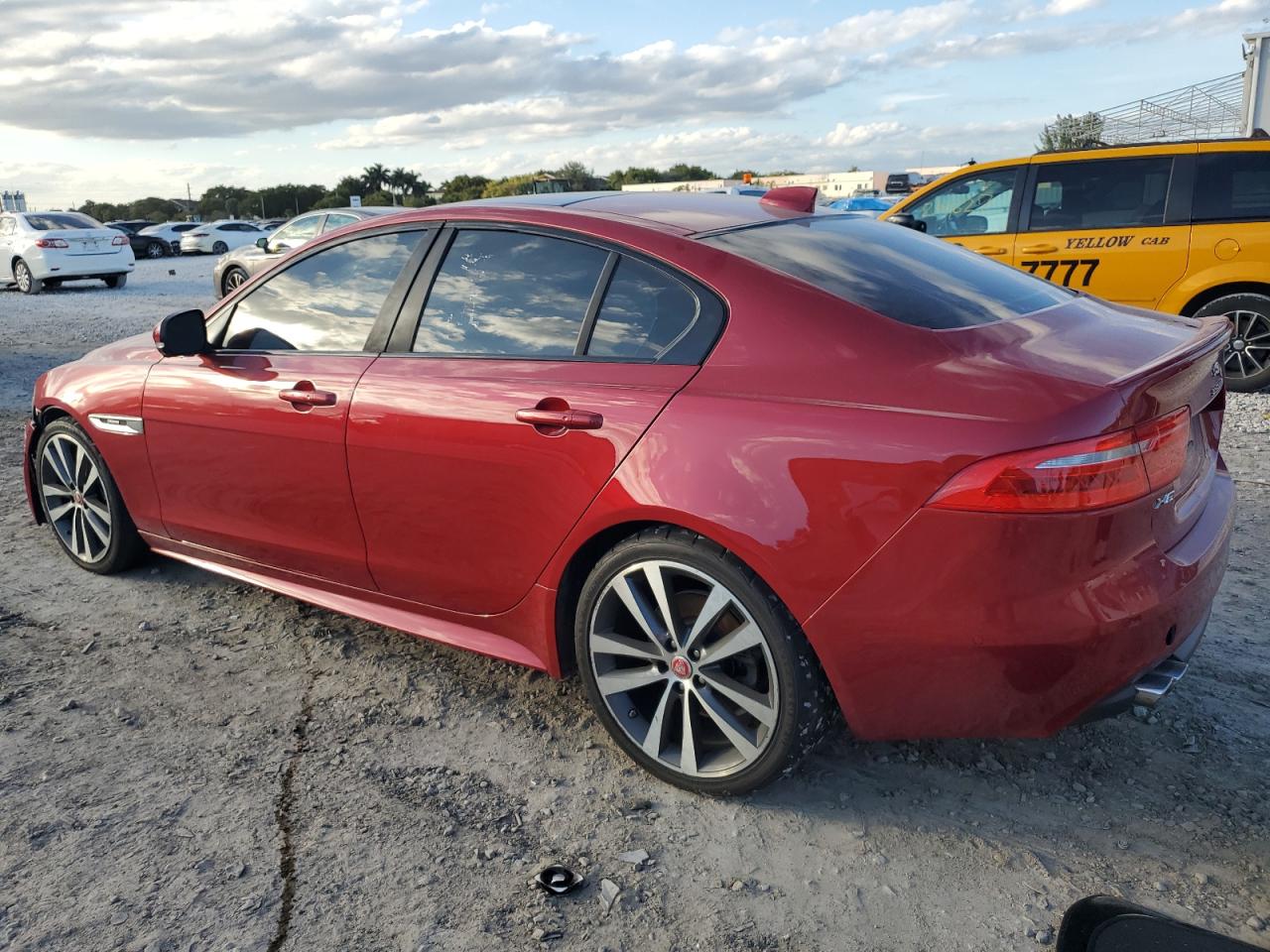 2017 Jaguar XE VIN SAJAF4BN7HA969191 Copart auction photo, front end / undercarriage damage thumbnail 2