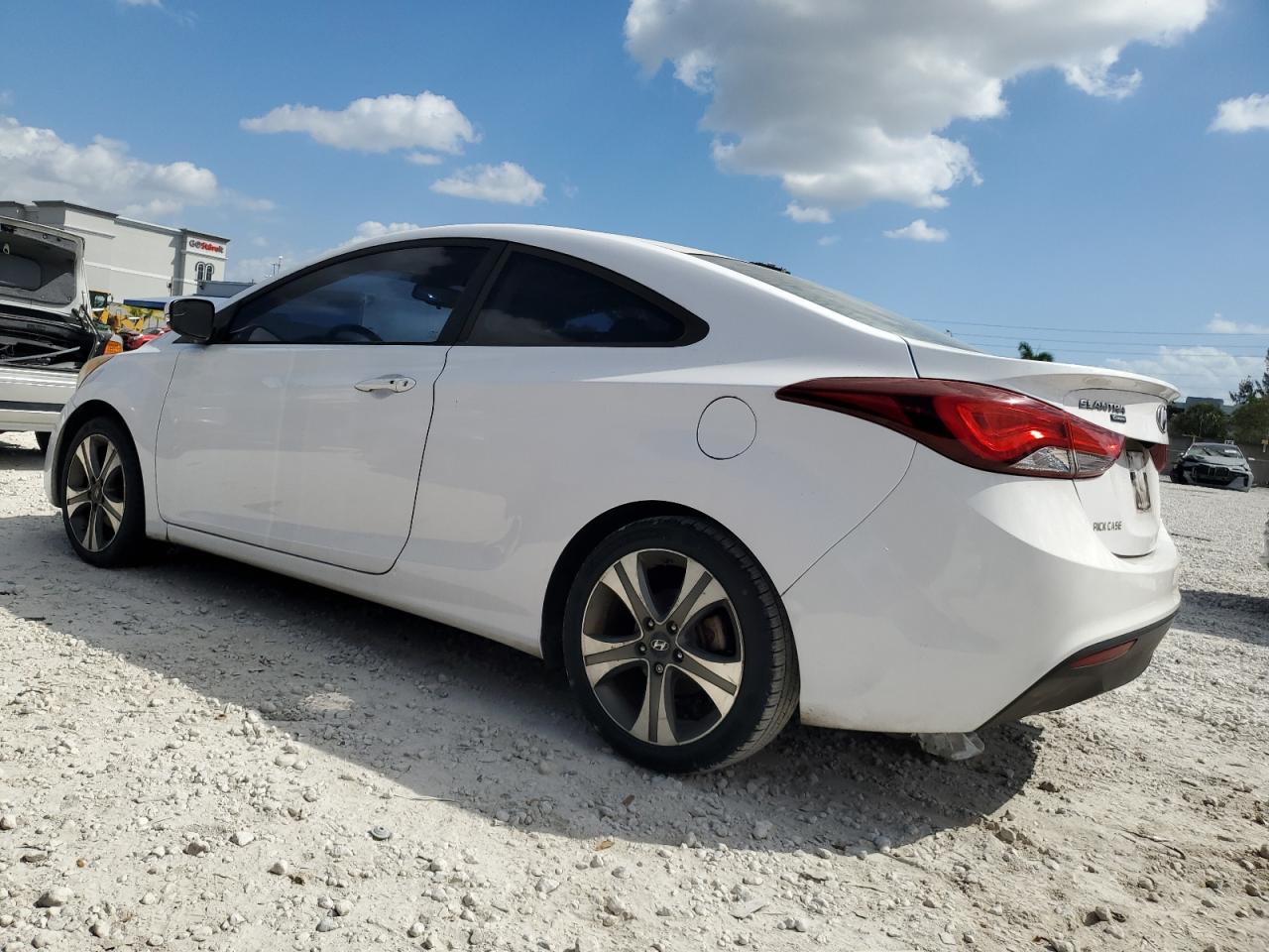 2014 Hyundai Elantra VIN KMHDH6AH4EU028140 Copart auction photo, normal wear damage thumbnail 2