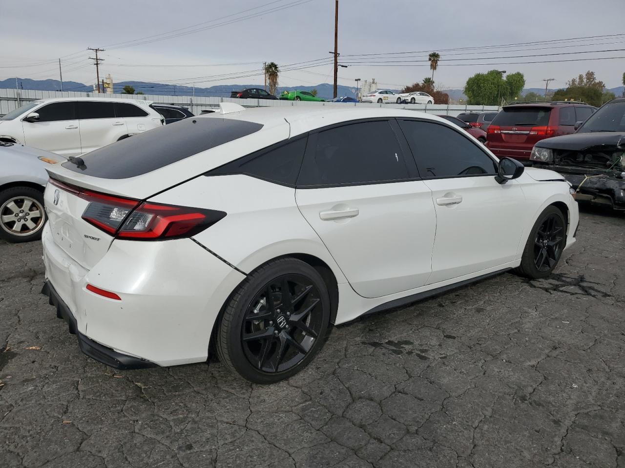 2024 Honda Civic VIN 19XFL2H81RE031513 Copart auction photo, front end / rear end damage thumbnail 3