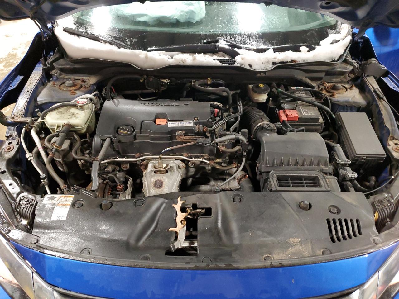 2017 Honda Civic VIN 2HGFC2F51HH021903 Copart auction photo, front end damage thumbnail 11