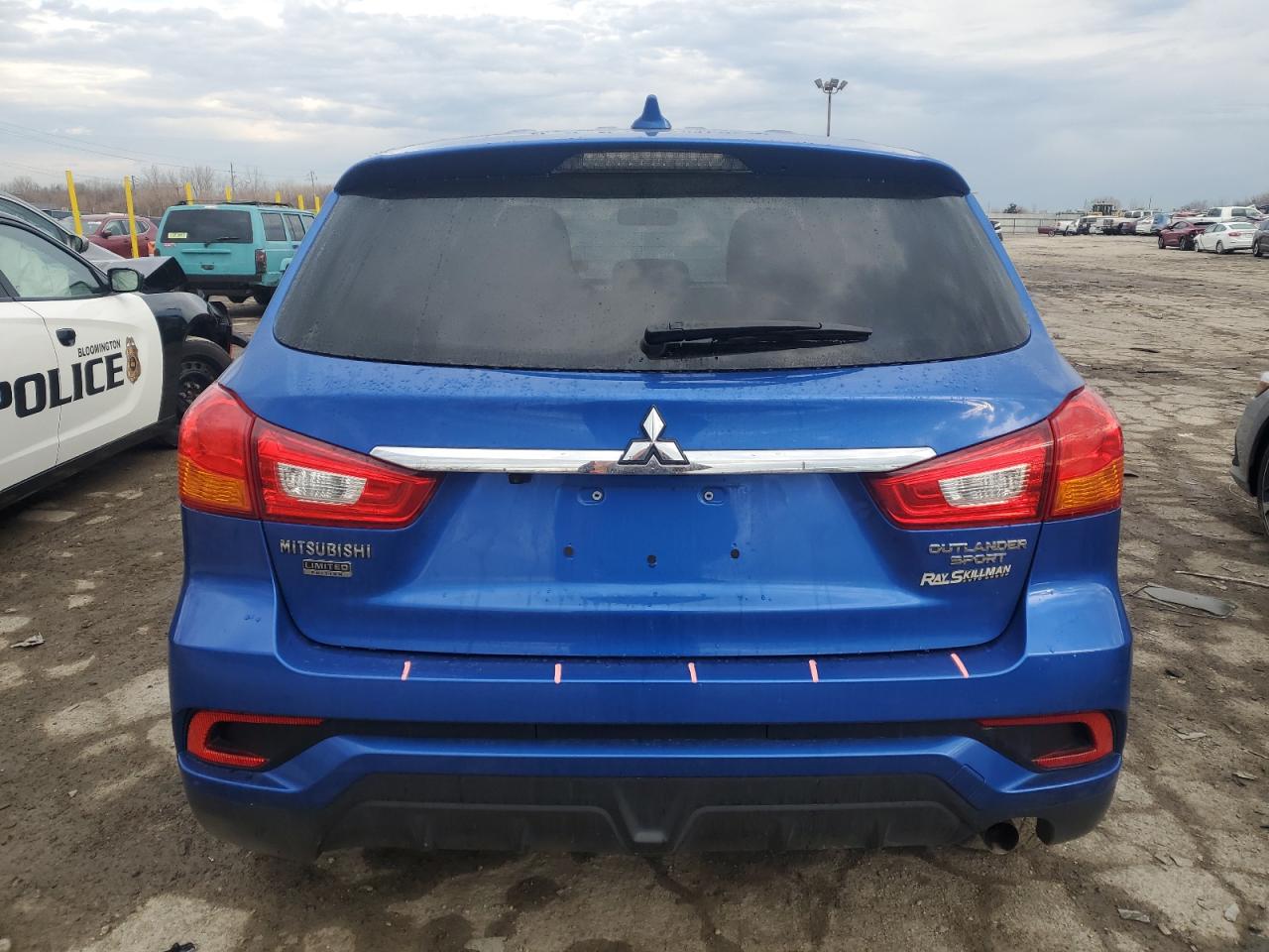 2019 Mitsubishi Outlander VIN JA4AP3AU1KU023621 Copart auction photo, all over / mechanical damage thumbnail 6
