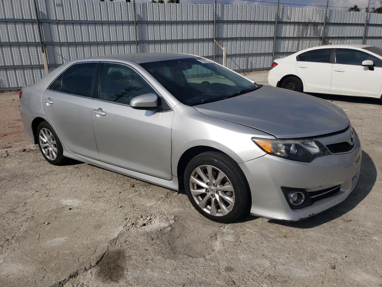 2014 Toyota Camry VIN 4T1BF1FK4EU445312 Copart auction photo, rear end / side damage thumbnail 4