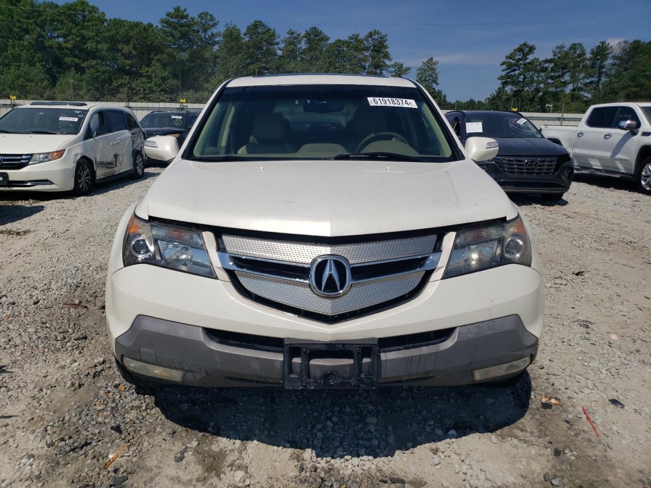 2008 Acura MDX VIN 2HNYD28498H504185 Copart auction photo, minor dent/scratches damage thumbnail 5