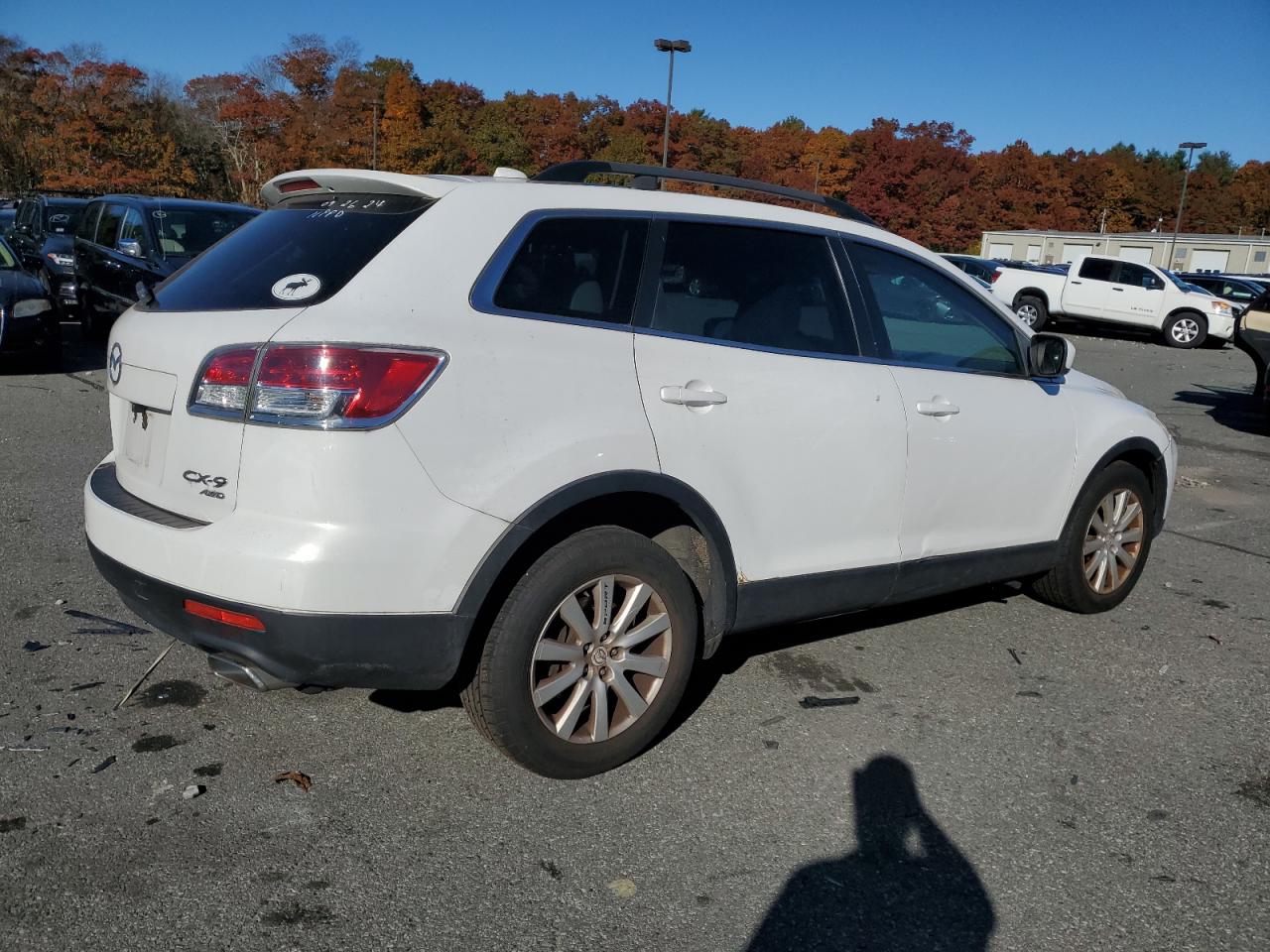 2009 Mazda CX-9 VIN JM3TB38VX90176261 Copart auction photo, front end / minor dent/scratches damage thumbnail 3