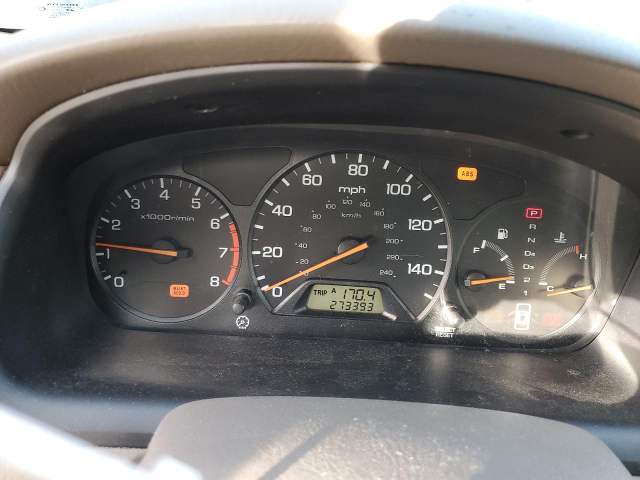 2001 Honda Accord VIN 1HGCG56611A021048 Copart auction photo, side damage thumbnail 9