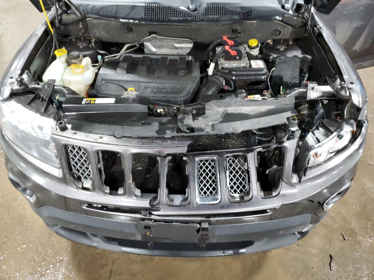 2015 Jeep Compass VIN 1C4NJDEB3FD189281 Copart auction photo, front end damage thumbnail 14