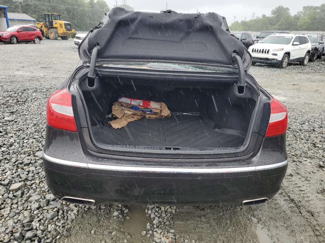 2013 Hyundai Genesis VIN KMHGC4DDXDU256473 Copart auction photo, rollover damage thumbnail 6