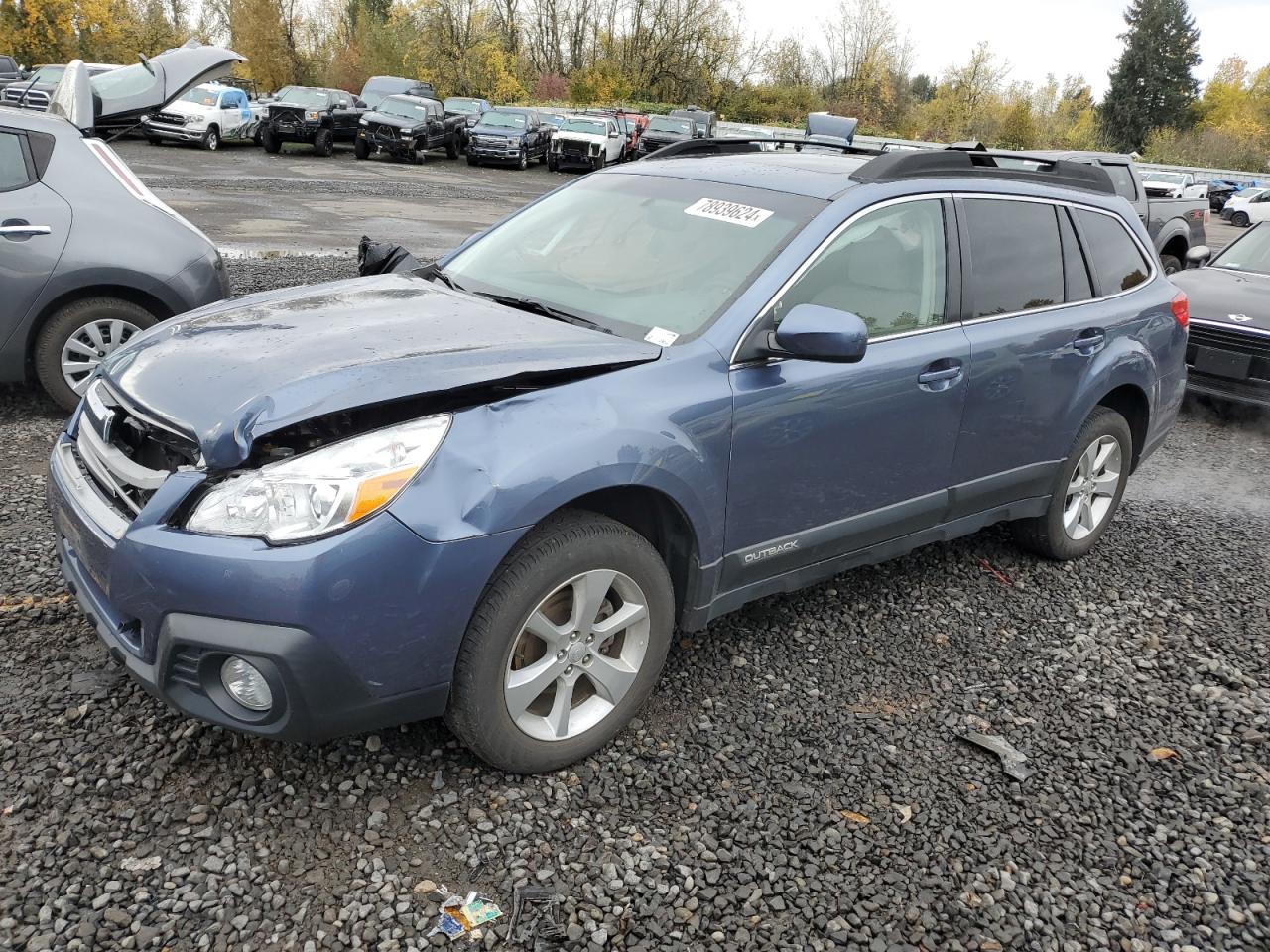 2013 Subaru Outback VIN 4S4BRBGC3D3271919