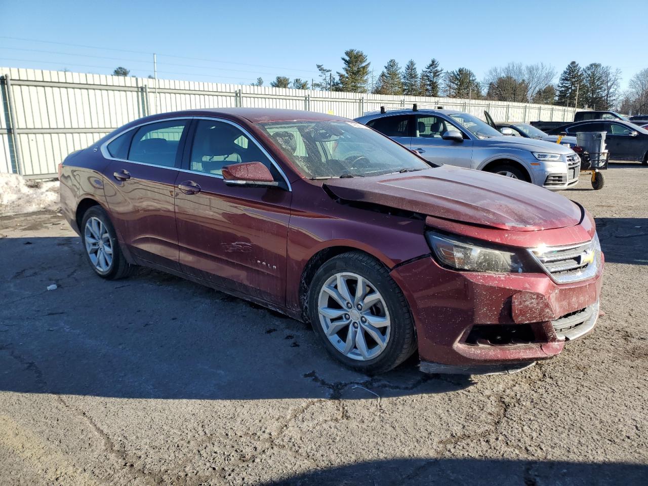 2016 Chevrolet Impala VIN 2G1105SA2G9171851 Copart auction photo, front end damage thumbnail 4