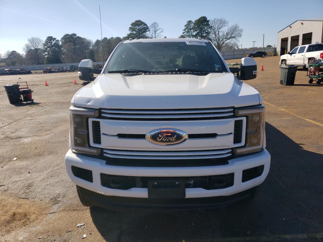 2018 Ford F250 VIN 1FT7X2B65JEB12630 Copart auction photo, rear end / side damage thumbnail 5