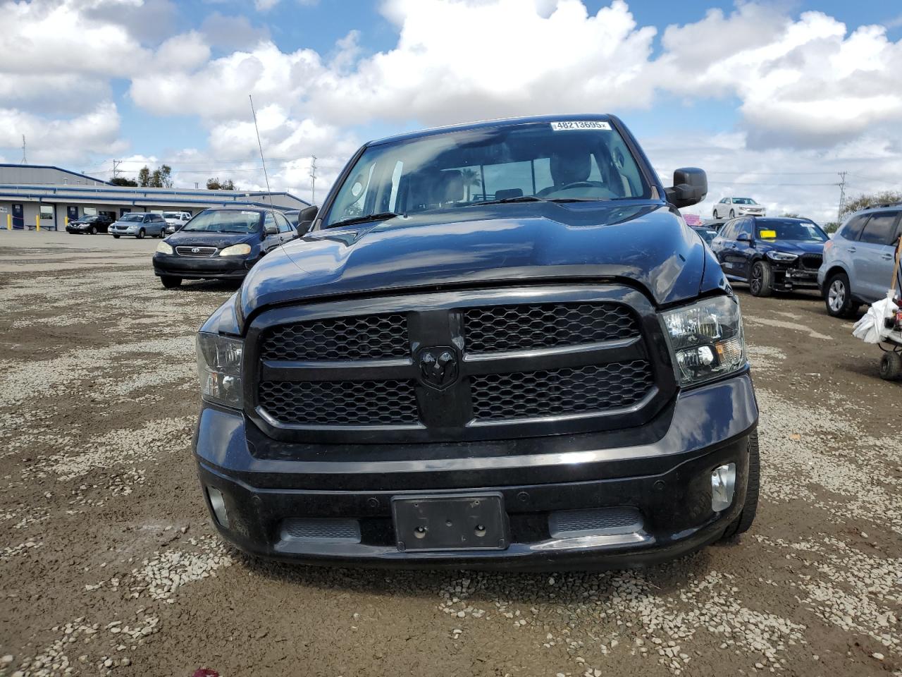 2019 RAM 1500 VIN 1C6RR7LT7KS637008 Copart auction photo, rear end / front end damage thumbnail 5