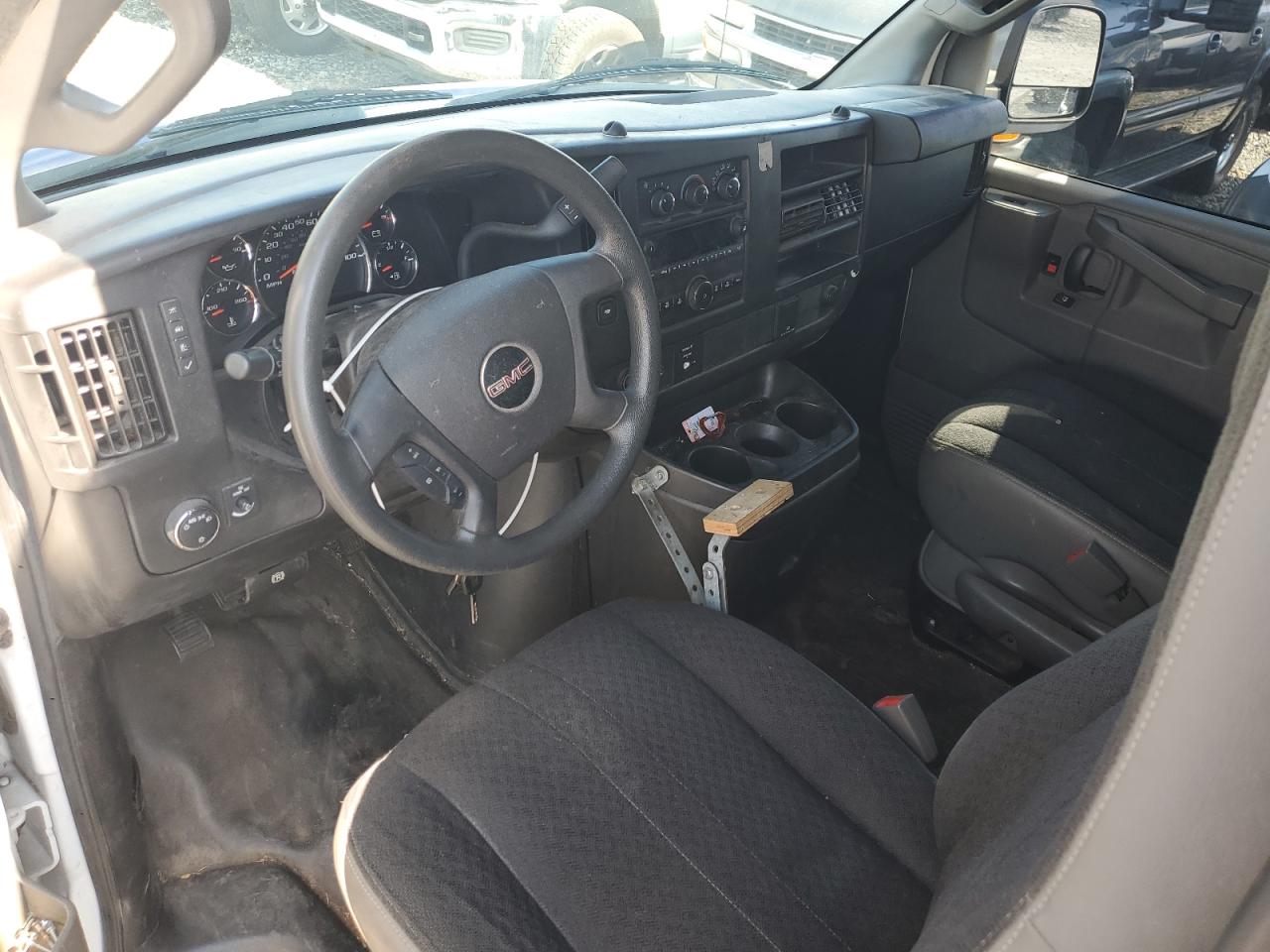 2018 GMC Savana VIN 1GTW7AFG3J1902783 Copart auction photo, side damage thumbnail 8