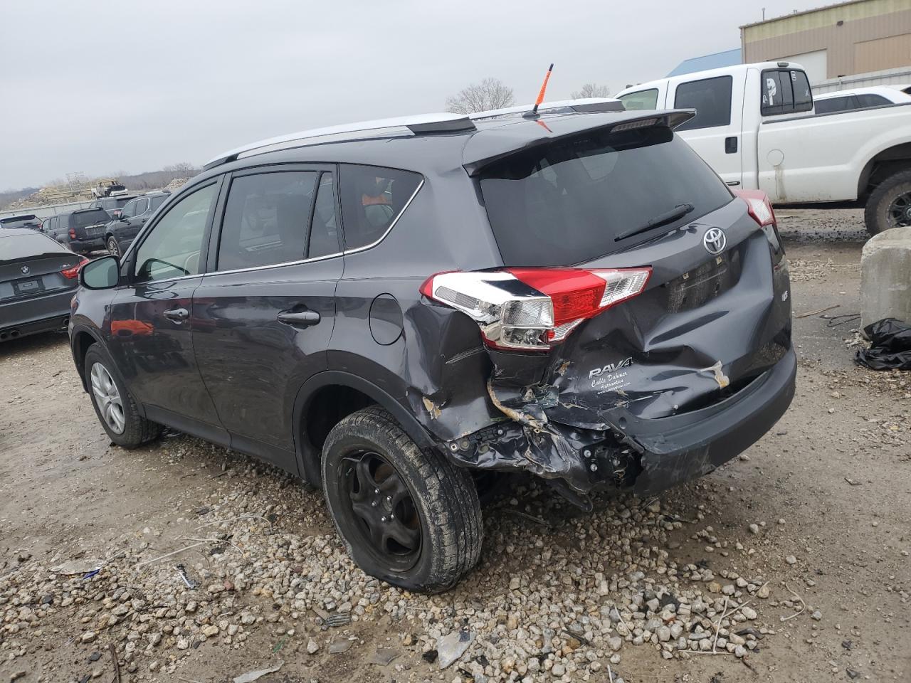 2015 Toyota RAV 4 VIN JTMZFREV3FD052724 Copart auction photo, rear end damage thumbnail 2