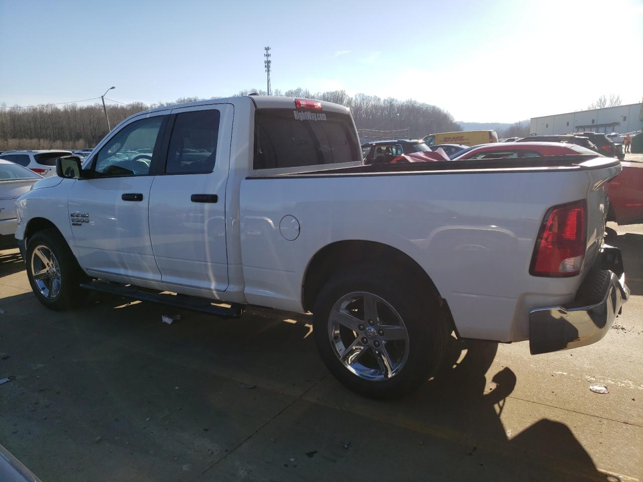 2019 RAM 1500 VIN 1C6RR7FGXKS618578 Copart auction photo, rear end damage thumbnail 2