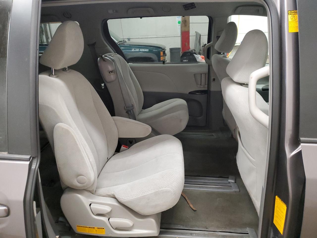 2013 Toyota Sienna VIN 5TDKK3DC2DS307116 Copart auction photo, front end damage thumbnail 11