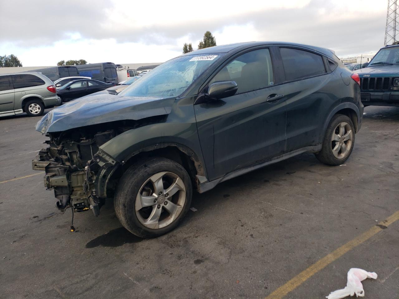 2016 Honda HR-V VIN 3CZRU6H54GM738335