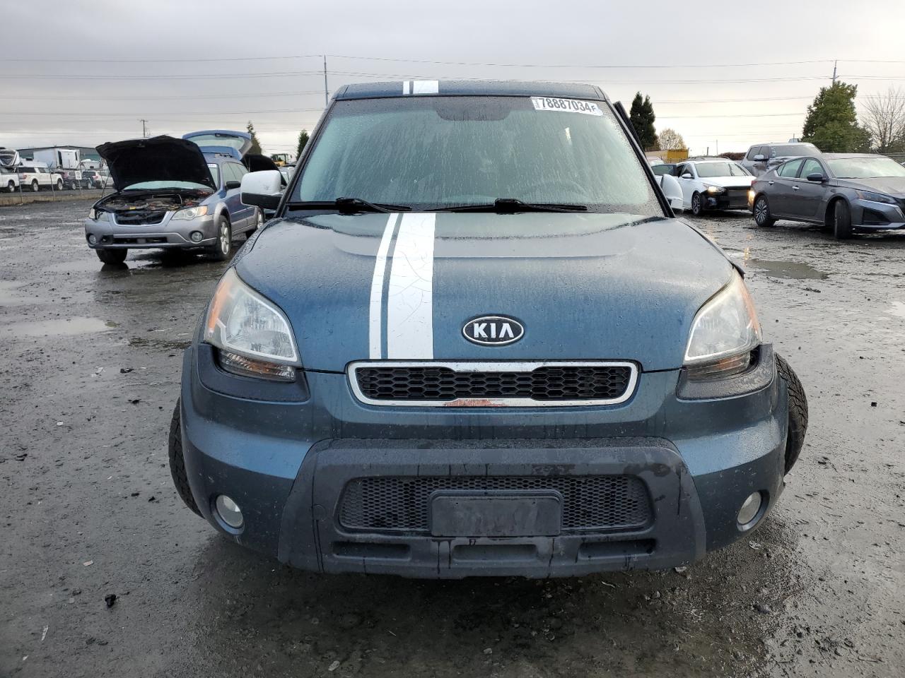 2010 KIA Soul VIN KNDJT2A26A7070506 Copart auction photo, front end / side damage thumbnail 5
