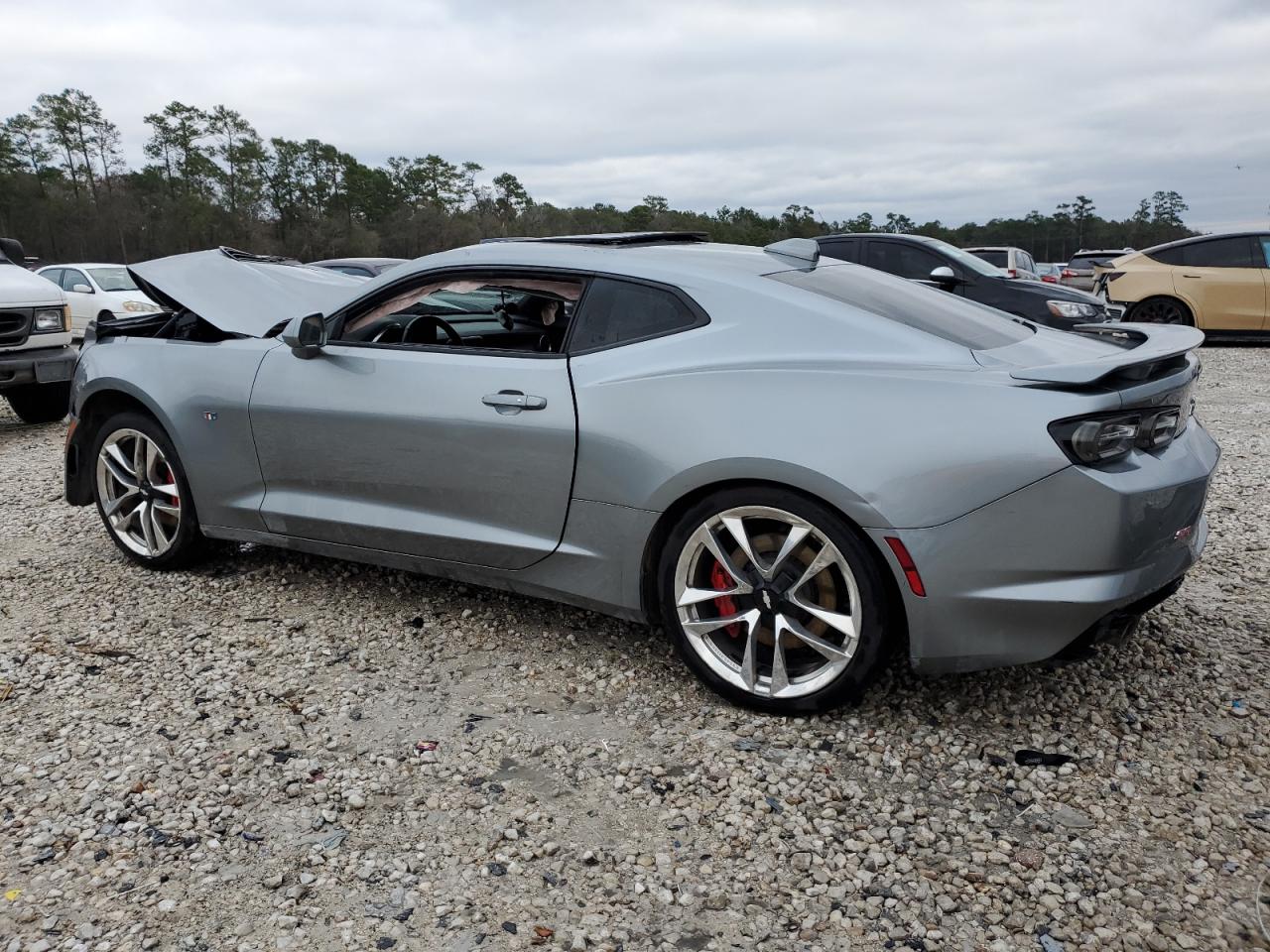 2023 Chevrolet Camaro VIN 1G1FH1R79P0158283 Copart auction photo, front end / side damage thumbnail 2
