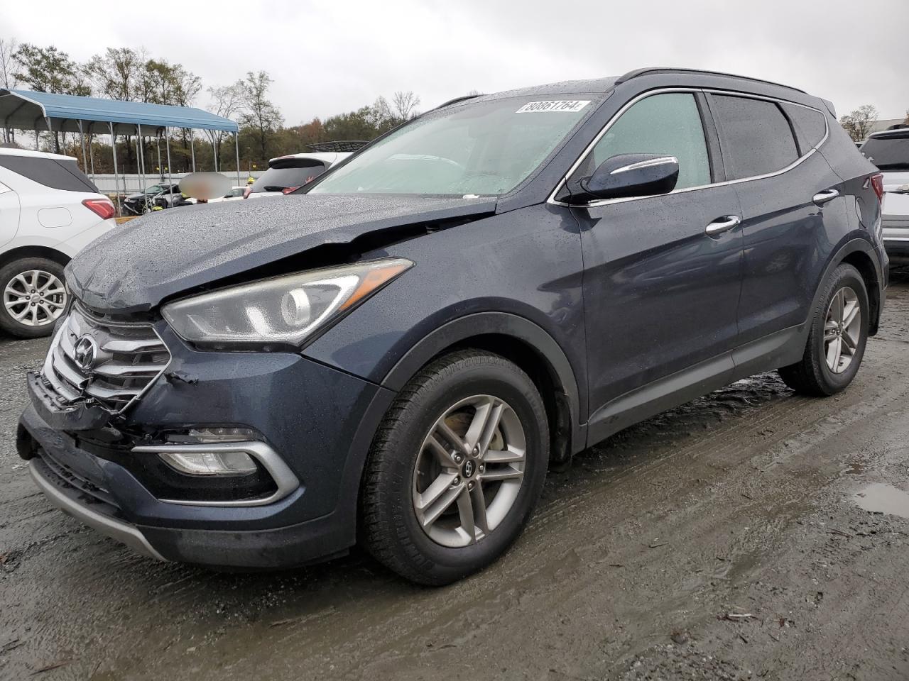 2017 Hyundai Santa Fe VIN 5NMZU3LB9HH045475