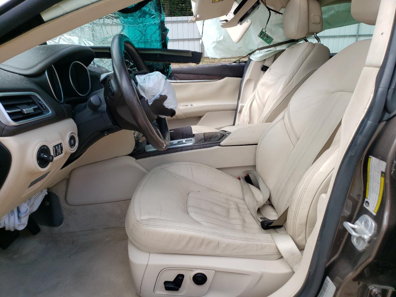 2014 Maserati Ghibli VIN ZAM57XSA9E1089435 Copart auction photo, all over damage thumbnail 7