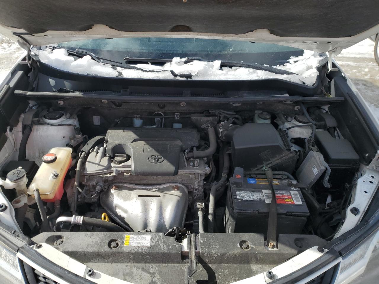 2015 Toyota RAV 4 VIN JTMRFREV0FD157236 Copart auction photo, rear end / minor dent/scratches damage thumbnail 12