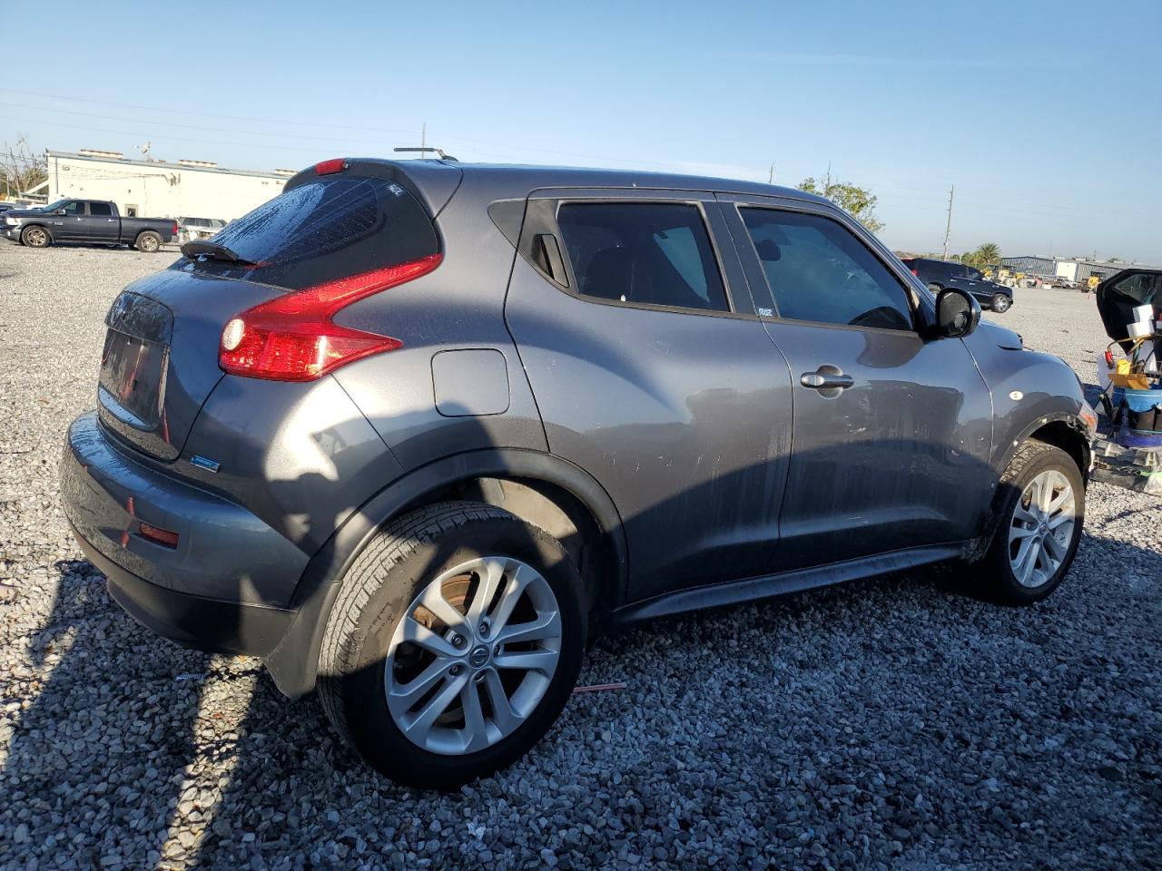 2014 Nissan Juke VIN JN8AF5MR3ET359524 Copart auction photo, front end damage thumbnail 3