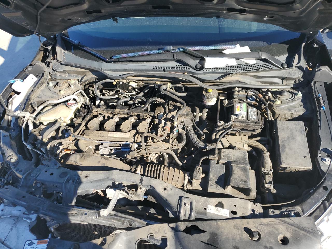 2017 Honda Civic VIN SHHFK7H74HU211230 Copart auction photo, front end damage thumbnail 13