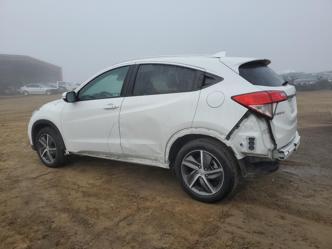 2021 Honda HR-V VIN 3CZRU5H56MM732266 Copart auction photo, side / rear end damage thumbnail 2