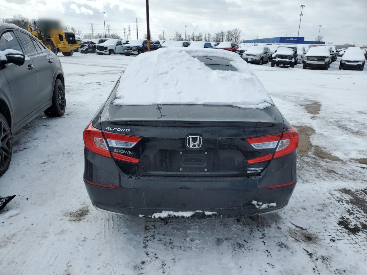 2020 Honda Accord VIN 1HGCV3F97LA006626 Copart auction photo, front end / side damage thumbnail 6