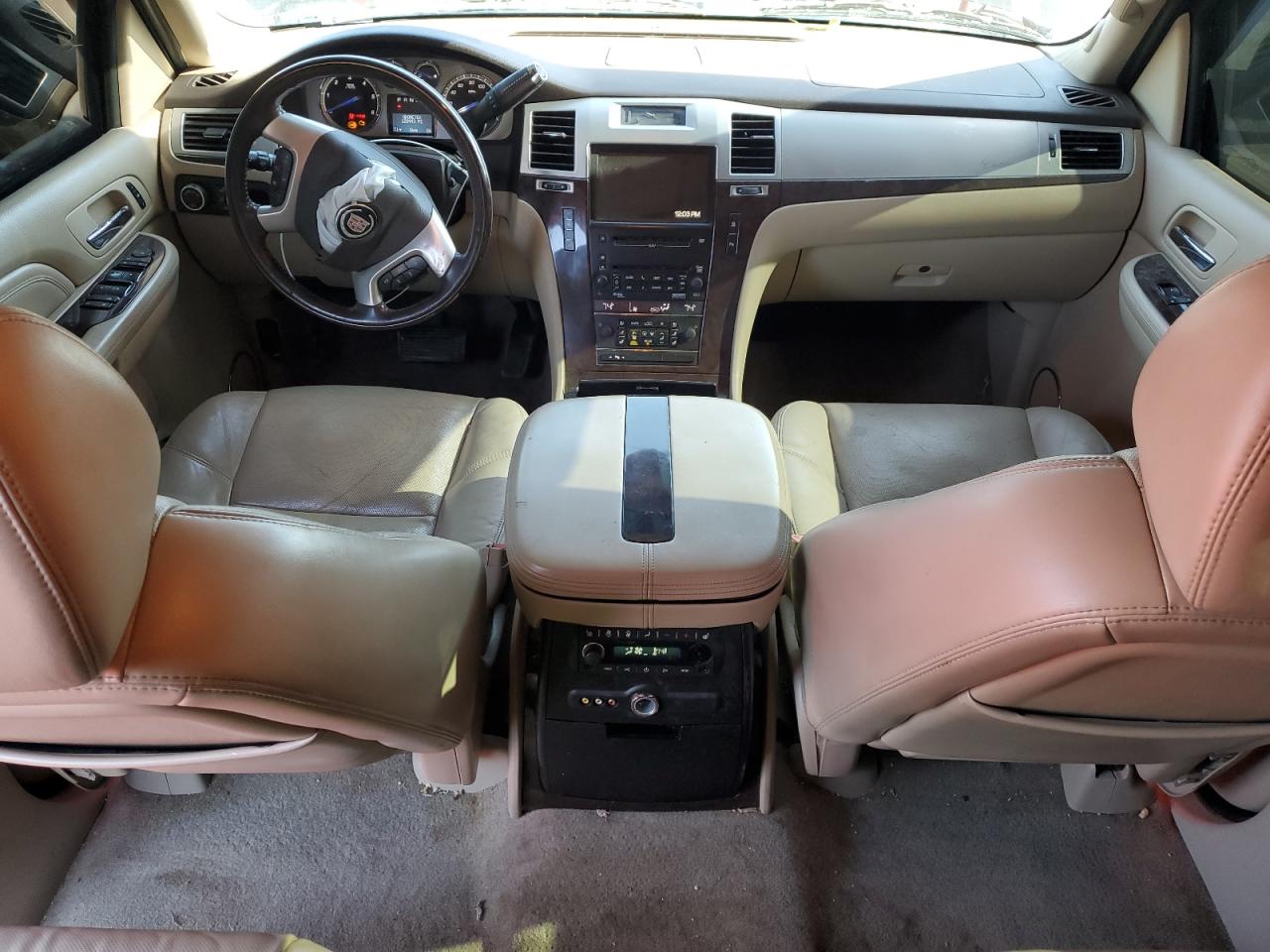 2009 Cadillac Escalade VIN 1GYFK23239R207224 Copart auction photo, mechanical / front end damage thumbnail 8