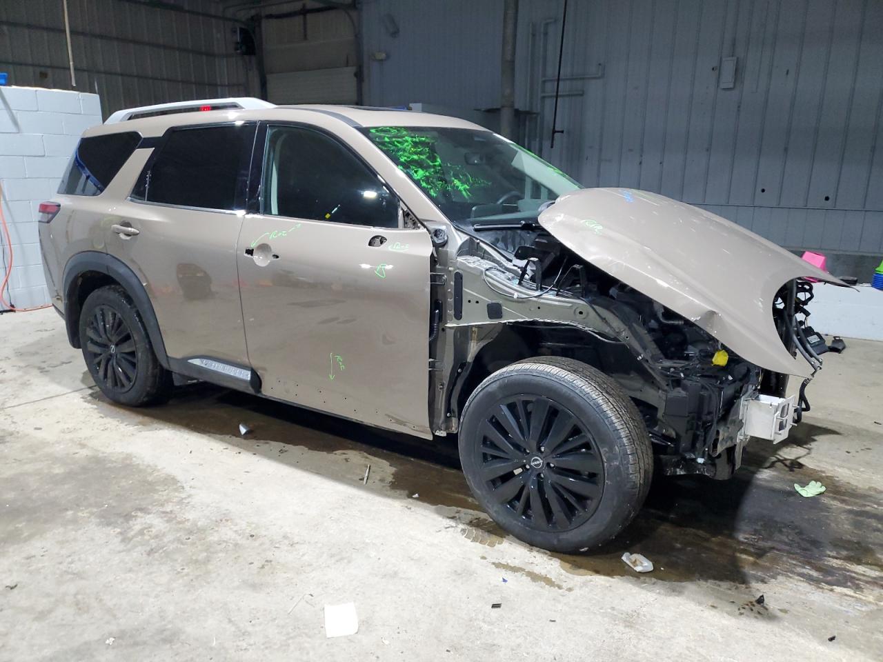2024 Nissan Pathfinder VIN 5N1DR3DK2RC229677 Copart auction photo, front end / side damage thumbnail 4