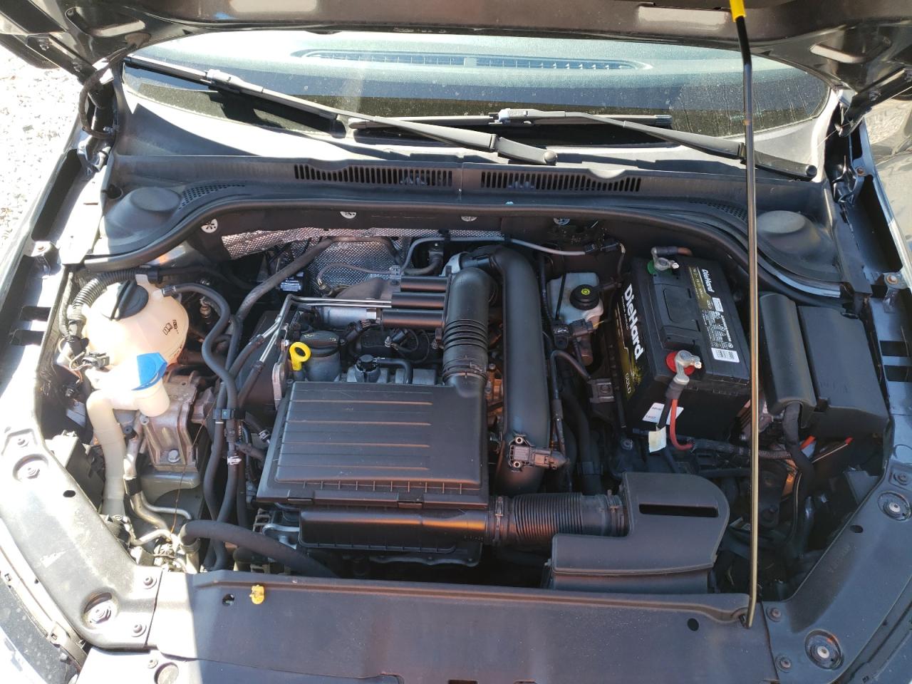 2016 Volkswagen Jetta VIN 3VWD67AJ1GM418734 Copart auction photo, side / front end damage thumbnail 11