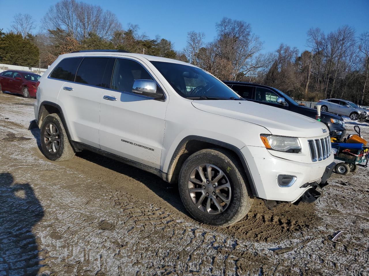 2015 Jeep Grand Cherokee VIN 1C4RJFBG9FC731910 Copart auction photo, front end / minor dent/scratches damage thumbnail 4