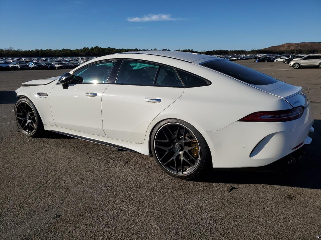 2019 Mercedes-Benz AMG GT VIN WDD7X8JB4KA001292 Copart auction photo, front end / rear end damage thumbnail 2