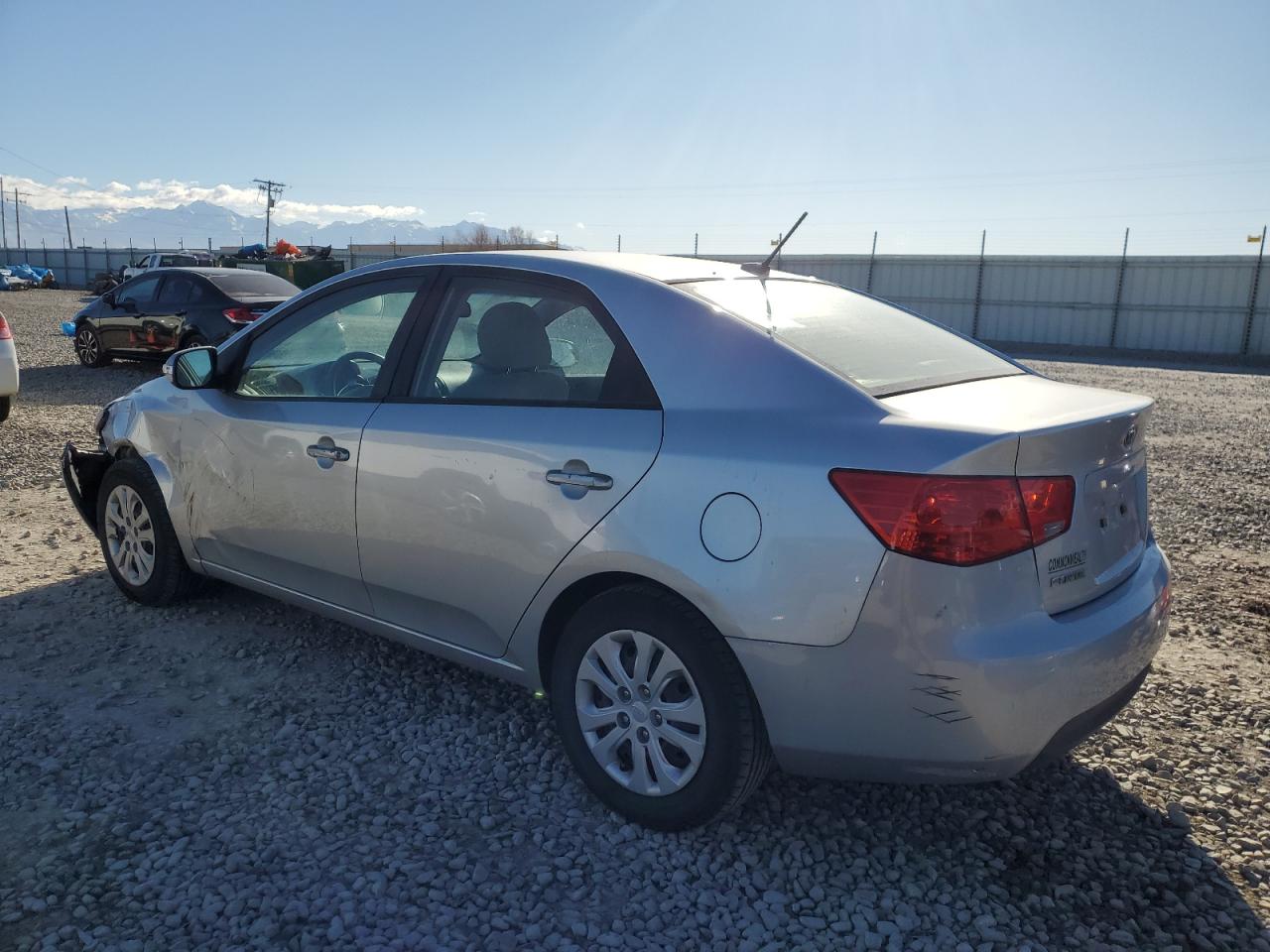 2010 KIA Forte VIN KNAFU4A27A5242761 Copart auction photo, front end damage thumbnail 2