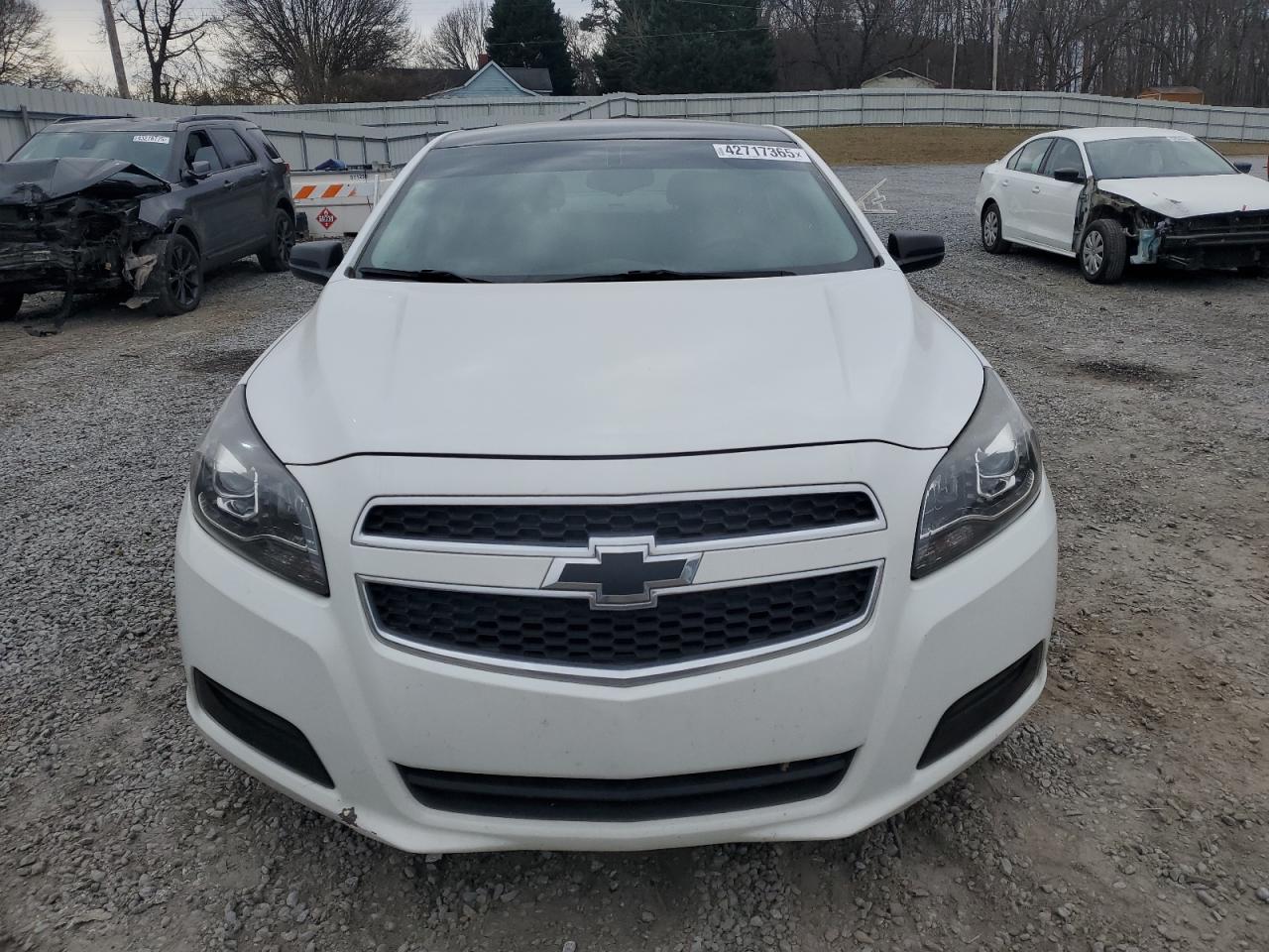 2013 Chevrolet Malibu VIN 1G11B5SA7DF296275 Copart auction photo, rear end / side damage thumbnail 5