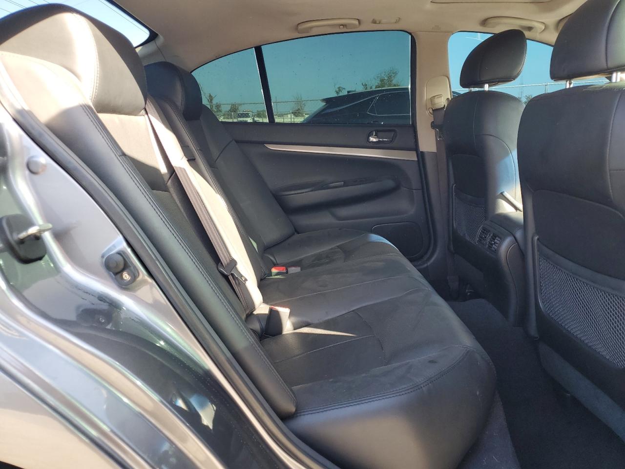 2013 Infiniti G VIN JN1CV6AR4DM769620 Copart auction photo, water/flood / side damage thumbnail 10