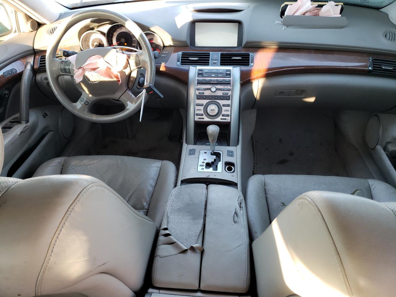 2005 Acura RL VIN JH4KB16595C012843 Copart auction photo, front end / hail damage thumbnail 8