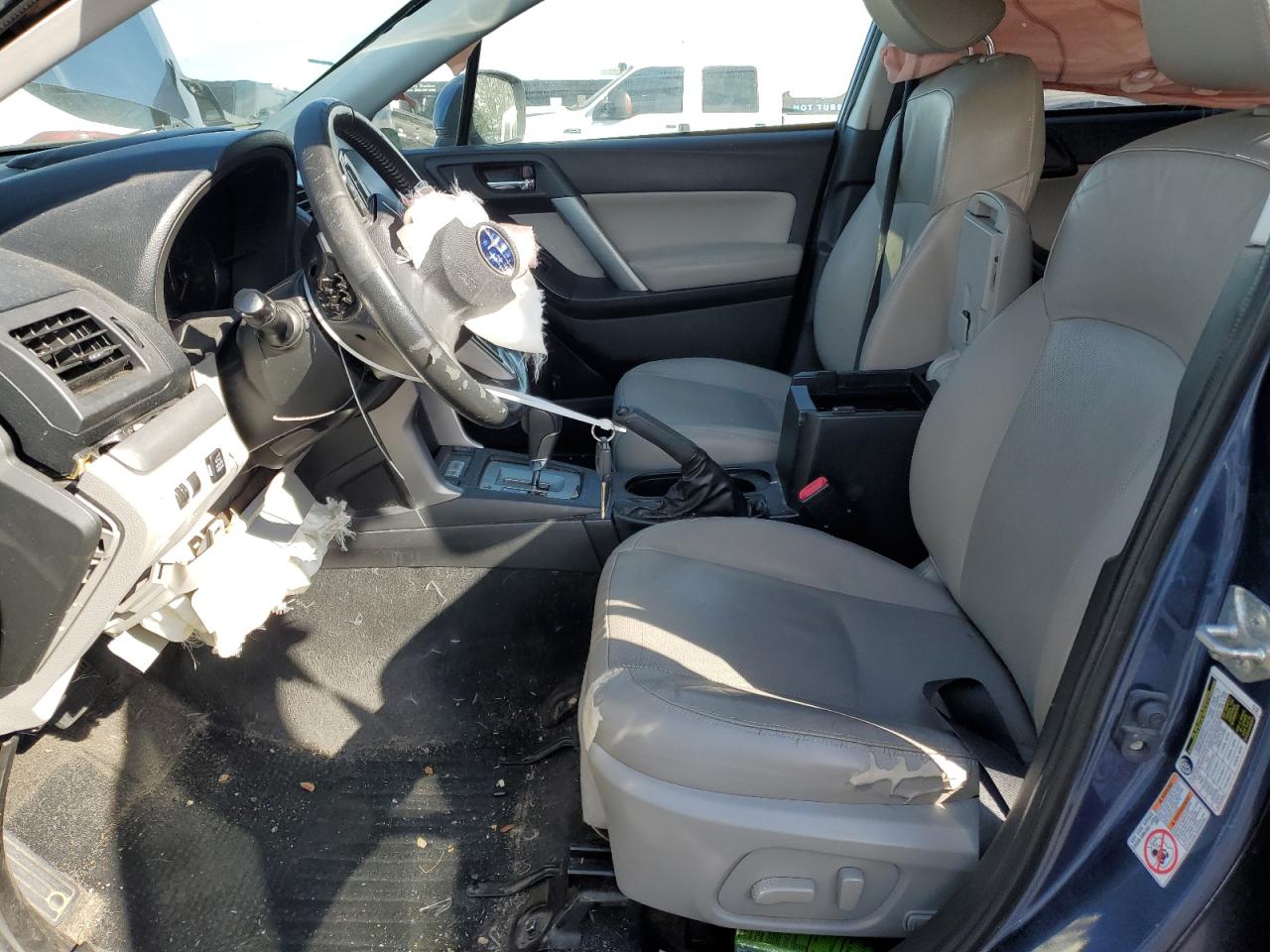 2014 Subaru Forester VIN JF2SJAMC7EH494013 Copart auction photo, all over damage thumbnail 7