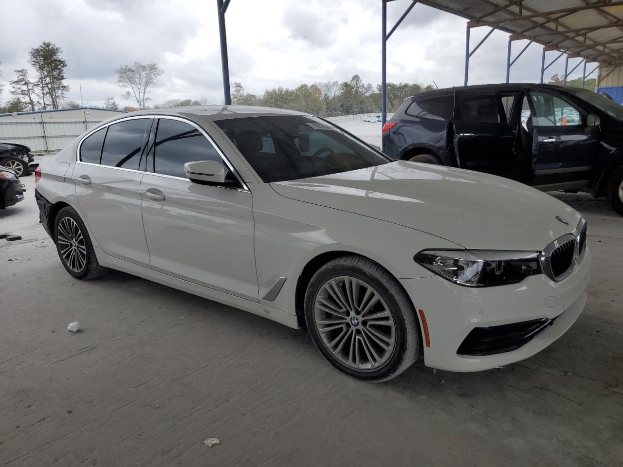 2019 BMW 5er VIN WBAJA5C58KWA57830 Copart auction photo, rear end damage thumbnail 4