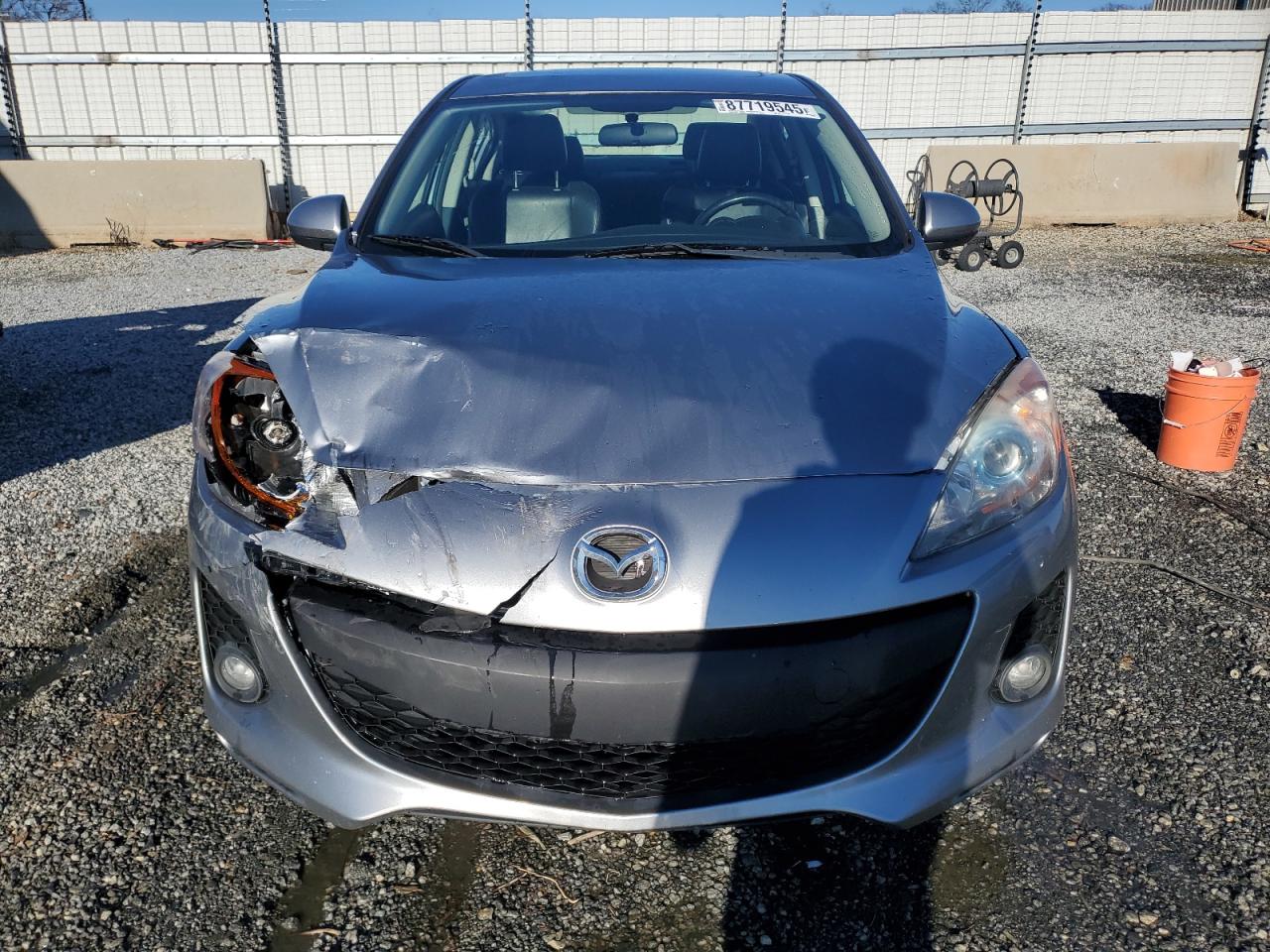 2012 Mazda 3 VIN JM1BL1W85C1684013 Copart auction photo, front end damage thumbnail 5