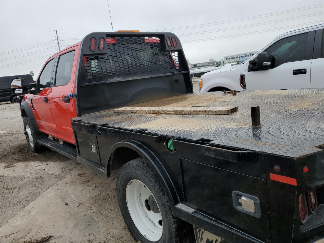 2018 Ford F450 VIN 1FD9W4HT6JEC95035 Copart auction photo, side / front end damage thumbnail 2