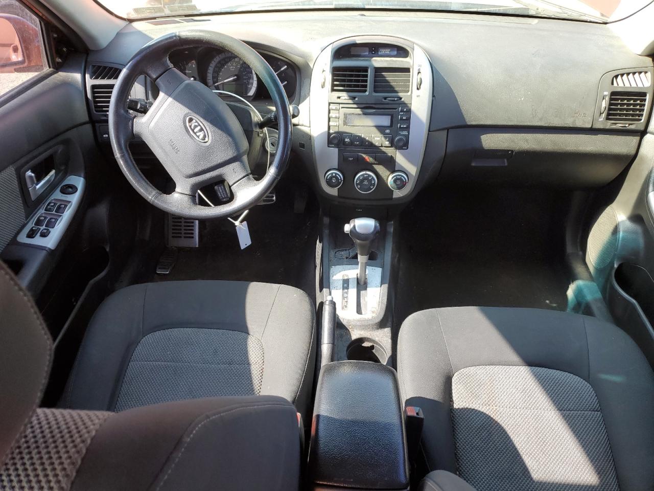 2008 KIA Spectra VIN KNAFE122985020064 Copart auction photo, front end damage thumbnail 8