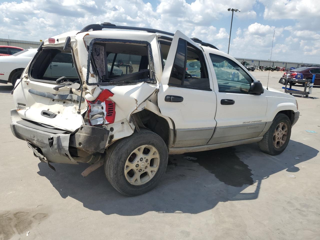 1999 Jeep Grand Cherokee VIN 1J4G258S1XC530654 Copart auction photo, rear end damage thumbnail 3