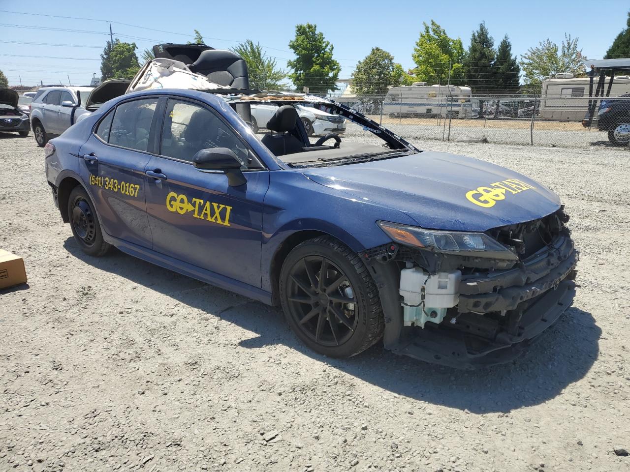 2023 Toyota Camry VIN 4T1G31AKXPU051712 Copart auction photo, all over damage thumbnail 4